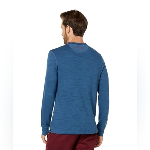 Scotch & Soda Long Sleeve Jersey Grandad Henley T-Shirt RETAIL $79 - Picture 2 of 16